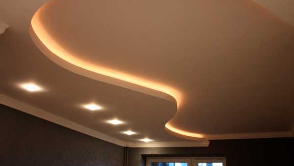 Почему выбирают двухуровневый потолок?