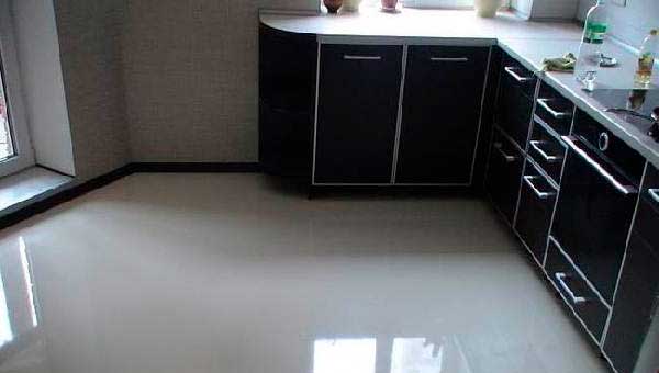 Недостатки наливных полов