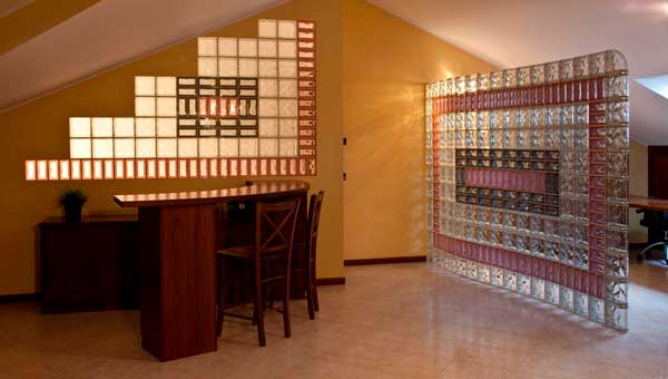 Преимущества стеклоблоков