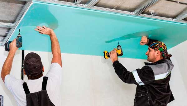 Преимущества гипсокартона