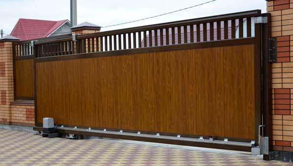  откатные ворота