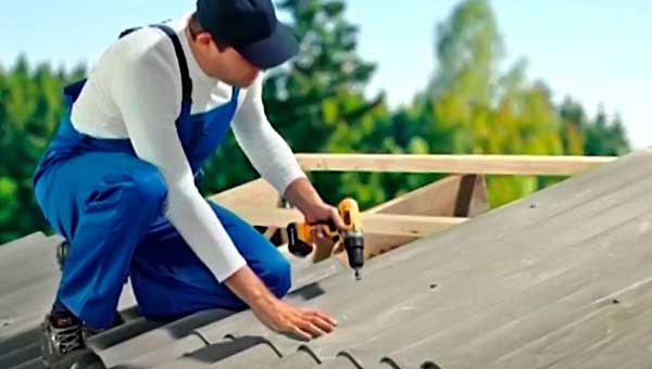 Преимущества асбестовой крыши и недостатки 