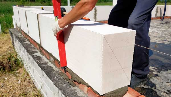 Особенности применения газобетонных блоков