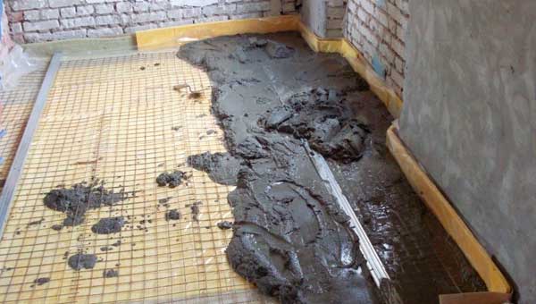 Как подготовить основание под стяжку